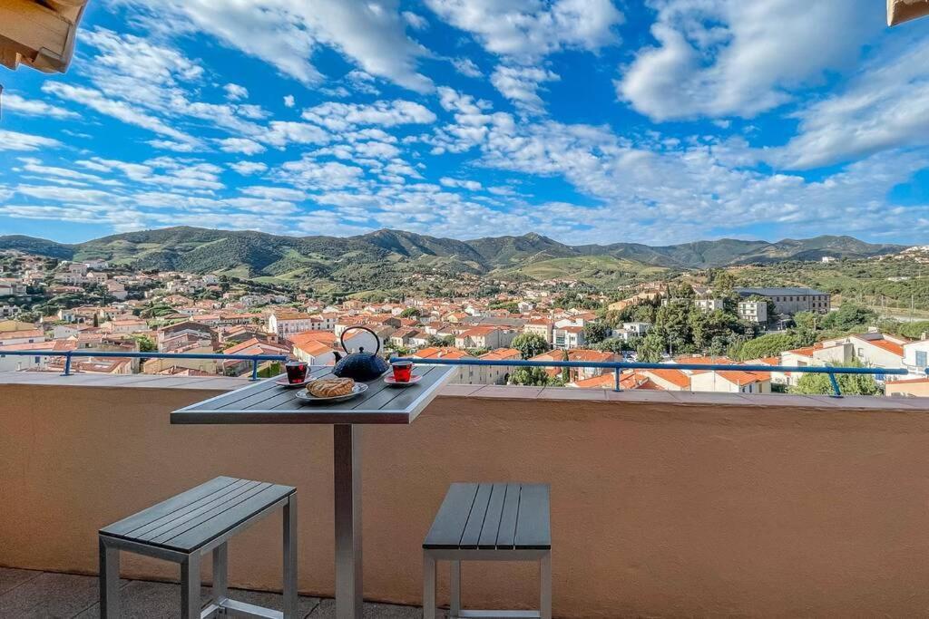 Attique A Banyuls - Vue Mer Et Montagne Екстер'єр фото