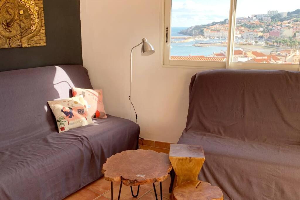 Attique A Banyuls - Vue Mer Et Montagne Екстер'єр фото